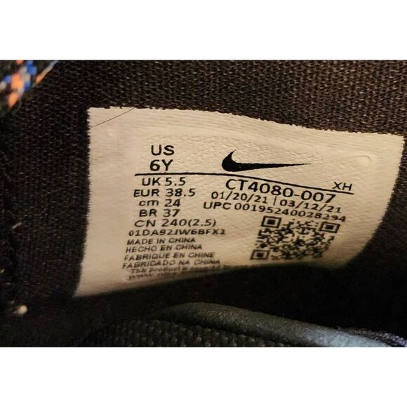 Nike Kyrie 7 Grind Black Lime Ice Orange SIZE US Size 6 CT4080007 very little  w - Picture 5 of 6